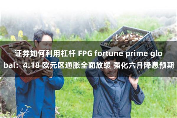 证券如何利用杠杆 FPG fortune prime global：4.18 欧元区通胀全面放缓 强化六月降息预期