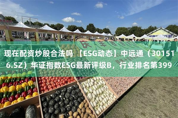 现在配资炒股合法吗 【ESG动态】中远通（301516.SZ）华证指数ESG最新评级B，行业排名第399