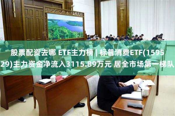 股票配资去哪 ETF主力榜 | 标普消费ETF(159529)主力资金净流入3115.89万元 居全市场第一梯队